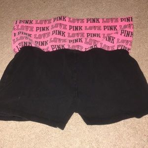 Pink shorts